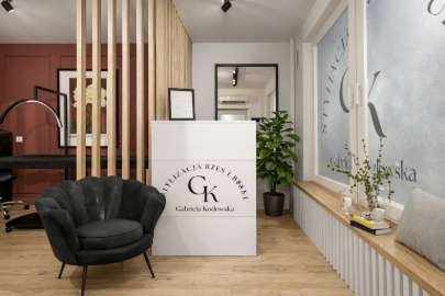 Projekt salonu kosmetycznego 