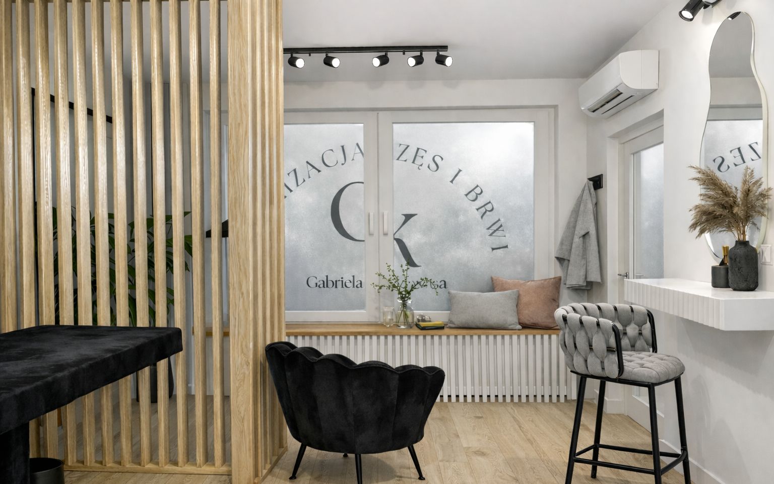 Projekt salonu kosmetycznego 