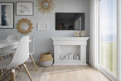 Projekt mieszkania nad morzem 