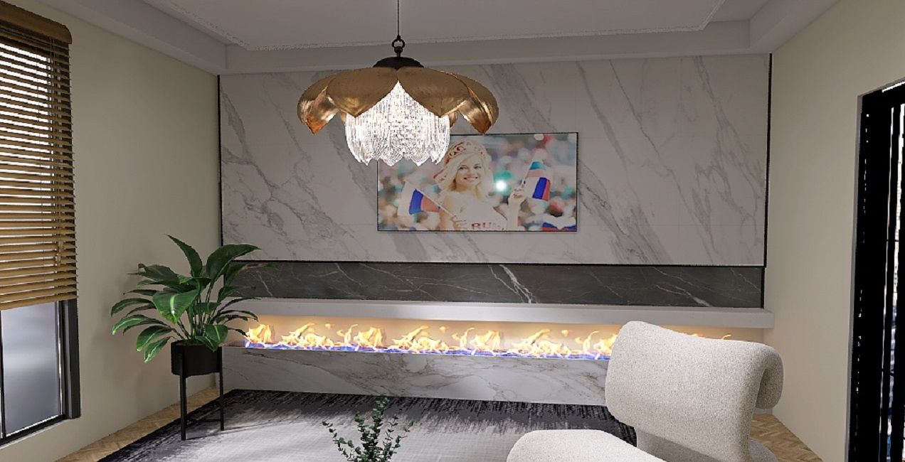 Wizualizacja wnetrza apartamentu 3D