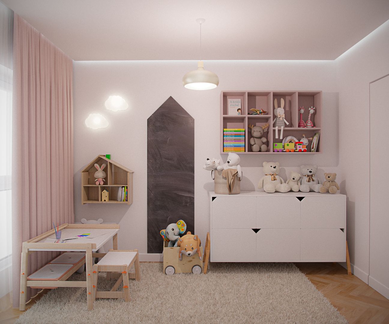 Geometryczny apartament 77 m² (2024, Wrocław)