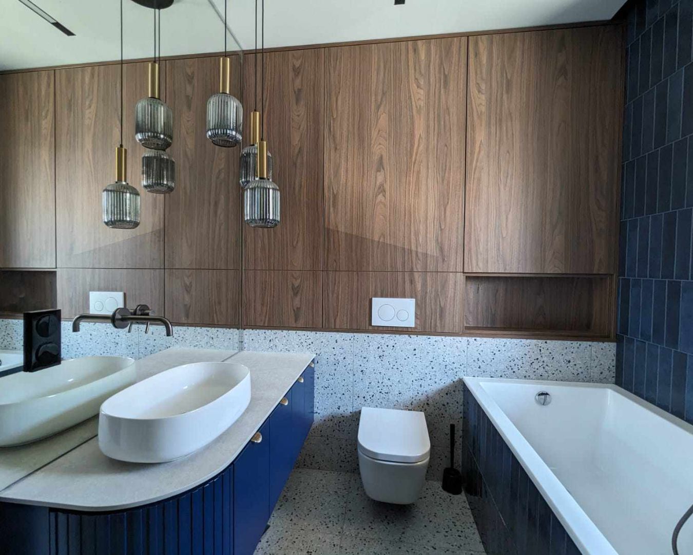 Kompleksowy projekt wnętrz segmentu w zabudowie szeregowej pod Warszawą